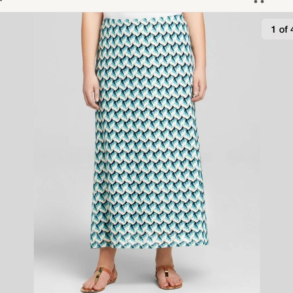 Crochet Karen Kane maxi skirt